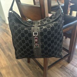 Gucci Authentic Suede Bag 