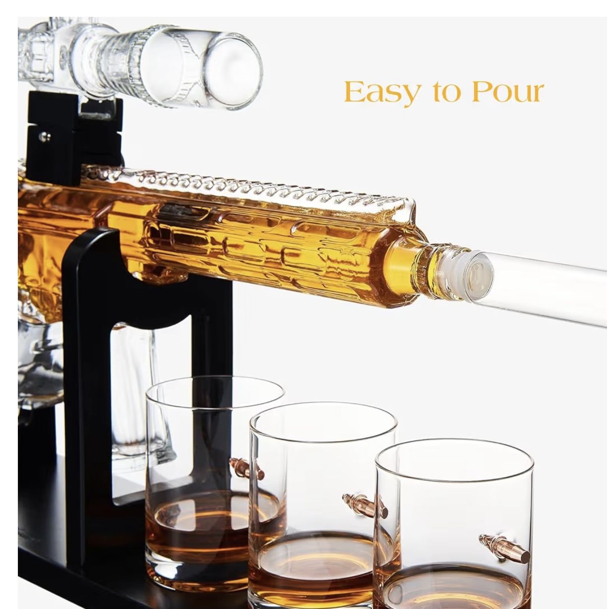 AR 15 Whiskey decanter Set