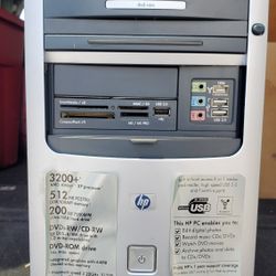 HP Pavilion a644c Desktop PC & Monitor