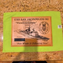 US Navy Plaque: USS SAN JACINTO CG-56