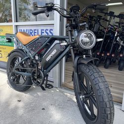 Deep Power Electric Bike 35MPH Ebike $49 Down Payment