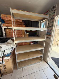Industrial 6 Tier Storage Rack Boltless Shelves 48 x 18 x 84"