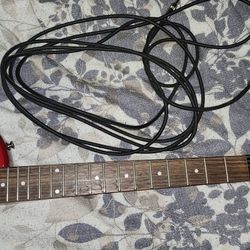 Canvas Electric Guitar 