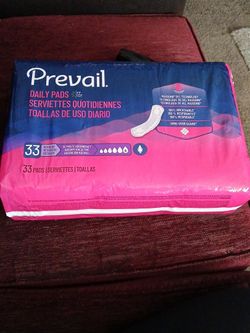 Prevail Daily Pads Regular 33 Count
