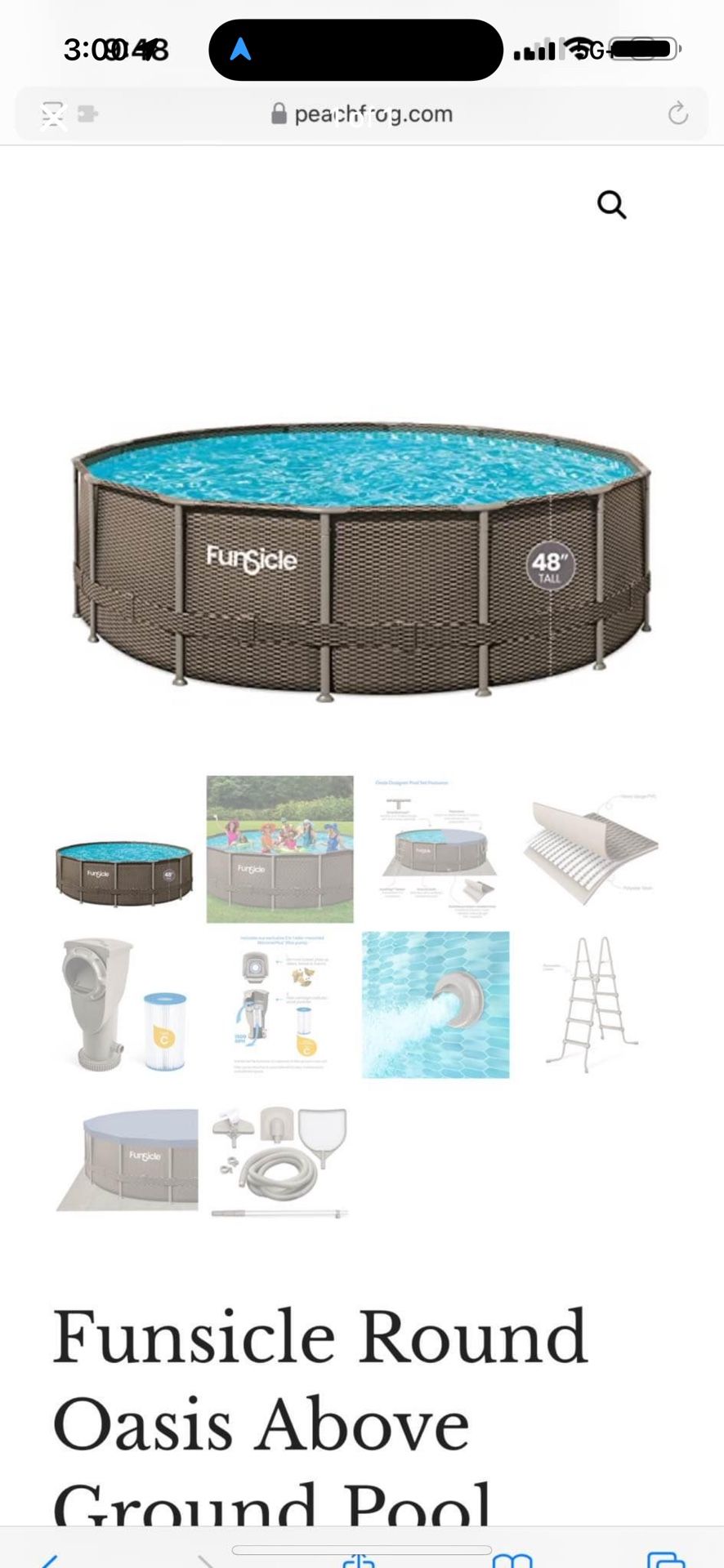 Funscile Pool 18x48