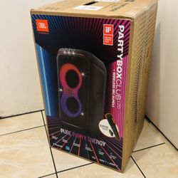 JBL | PartyBox Club 120 (No Mic) | 160W Bluetooth Portable Speaker - LED Lights, Deep Bass, Karaoke 