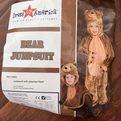 Brand NEW Bear Costume Kids Size M (8-10y) $15