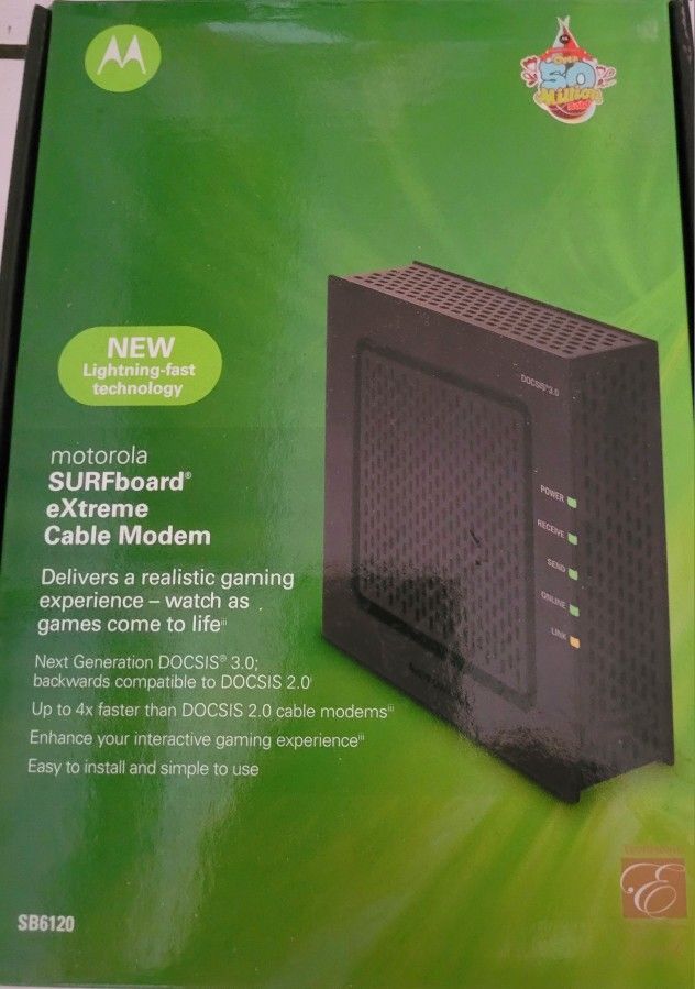 Motorola High Speed Internet Modem