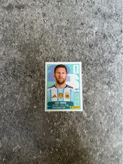 Messi panini 2026 fifa card
