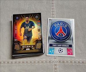 PSG Soccer Cards Bundle 35 Included