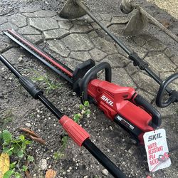 Skil outdoor equipment and push mower