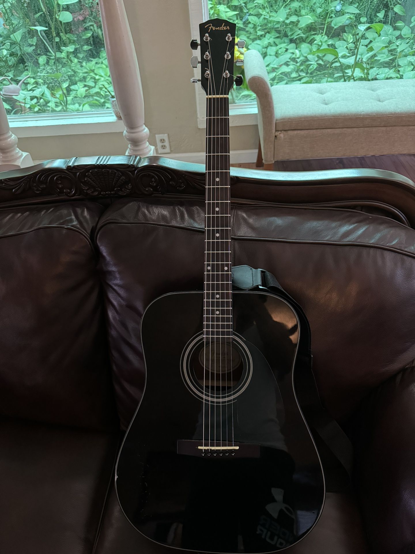 The Fender DG-11E acoustic-electric guitar
