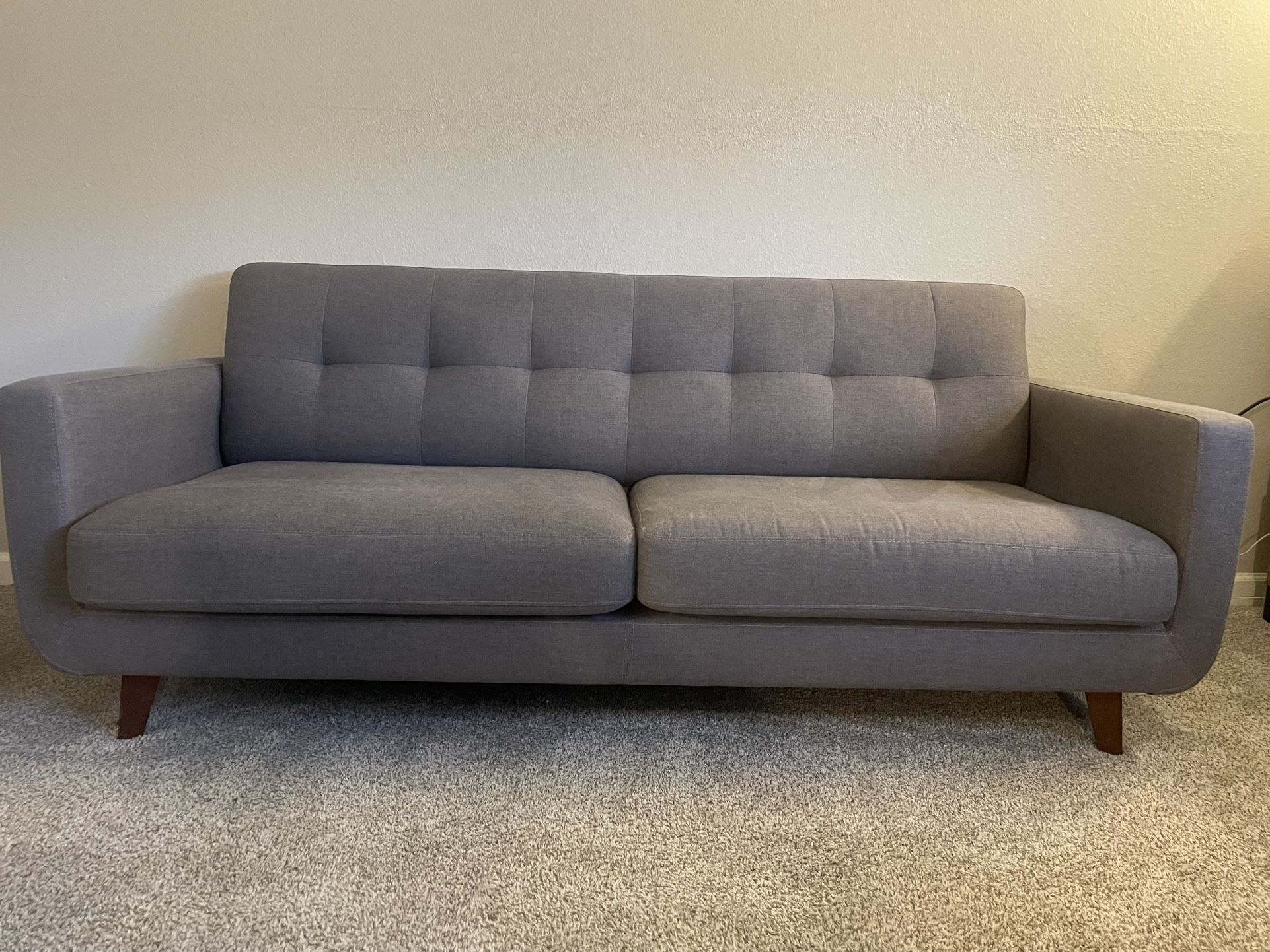 Mid Century Modern Couch- Grey