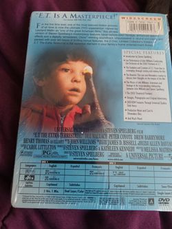 Et First Run DVD 2002