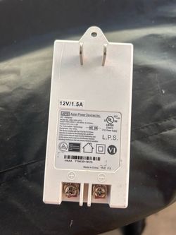 12V 1.5A Power Supply Adapter (APD WB-18D12FU)