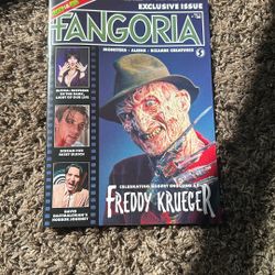 FANGORIA / EXCLUSIVE EDITION 🩸/ FREDDY KREUGER / COLLECTORS / ROBERT ENGLAND