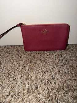 Large Coach Wristlet