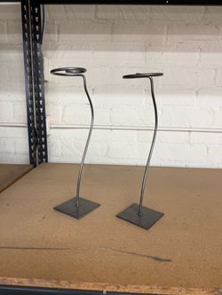 Metal Hat Display Stands Set of 2