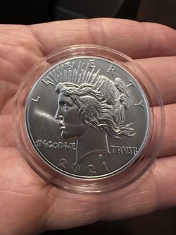 2021 $1 SILVER PEACE DOLLAR WITH BOX/COA MINT (PHILADELPHIA) 