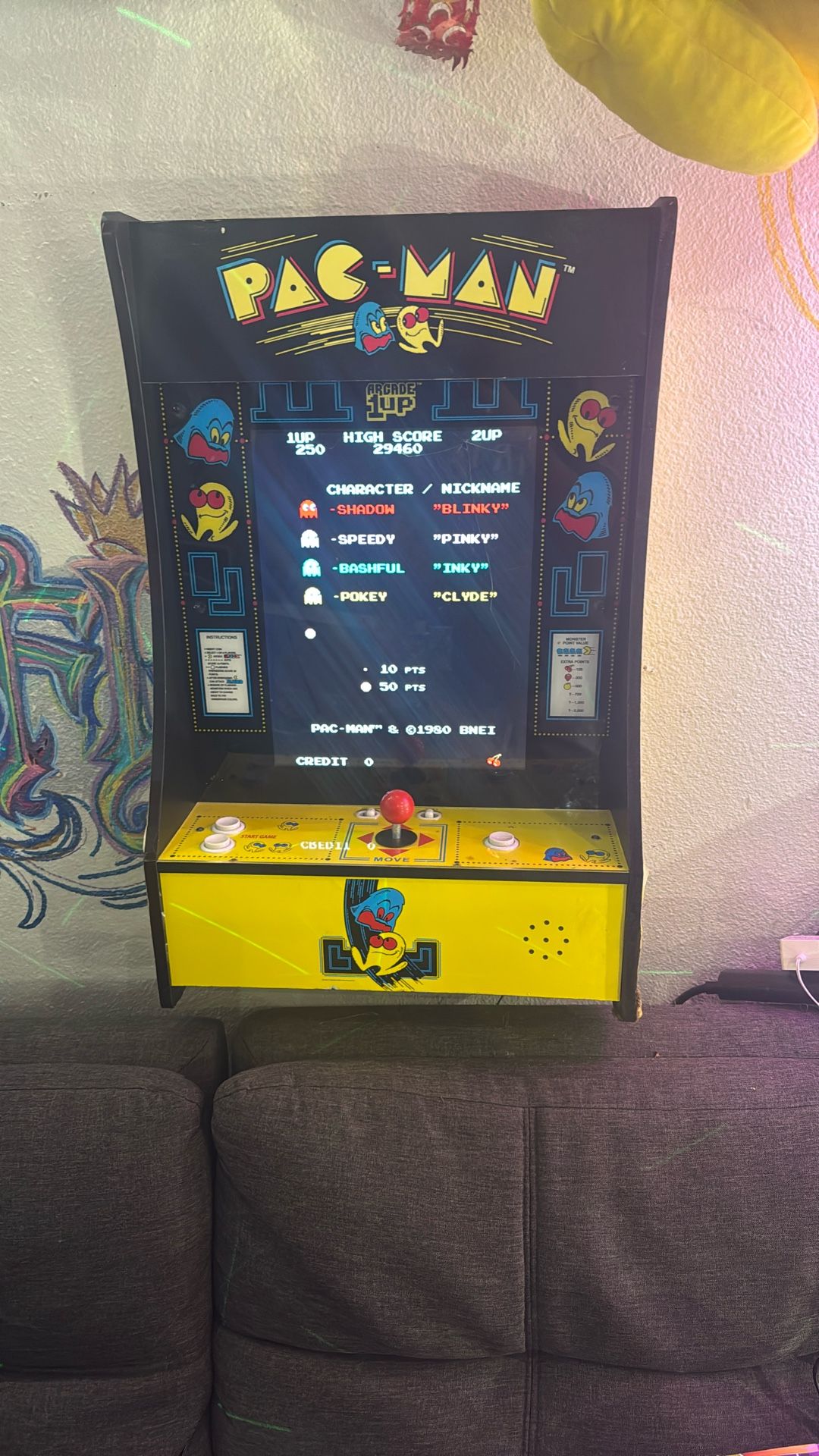 Pac-Man Wall Arcade