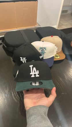 New Era Los Angeles Dodgers 9FORTY Cap Black & Green MLB Baseball