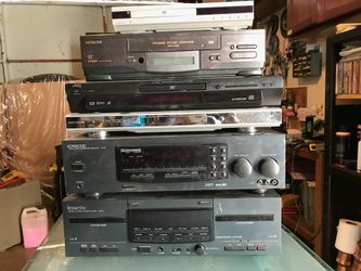 Receiver,DVD,TAPE PLAYER,VHS
