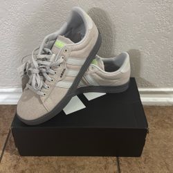 Adidas Men's Daily 3.0 Sneaker Grey One Lucid Lemon Men's Sz 9 New