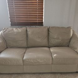 Leather Couch 