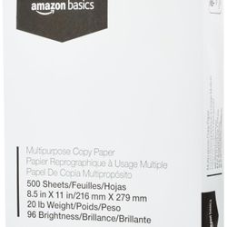 Copy Printer Paper  500 Sheets 