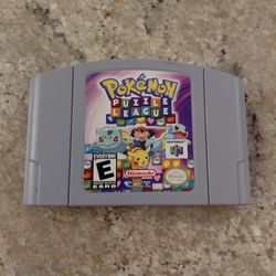 Nintendo 64 N64 Pokemon Puzzle League 