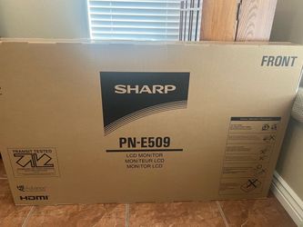 Sharp 50” LCD Monitor PN-E509