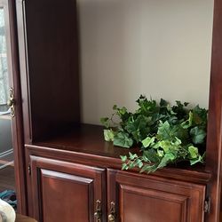 Wood Entertainment Center 