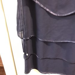 DRESS by “Patra” navy blue layered party fancy cocktail evening dress