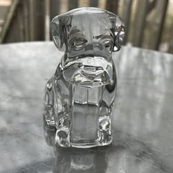 Vintage 1940’s Federal Glass Dog