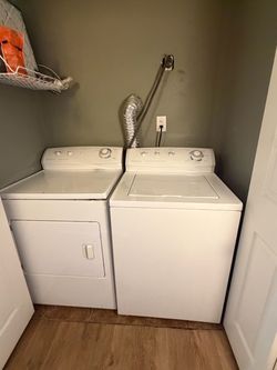 washer and dryer