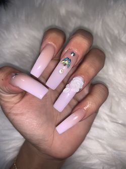 Acrylic nail sets