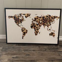 Leopard Print Map