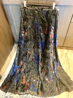 New with Tags— FREE PEOPLE — Nordstrom’s Brand Name — Gorgeous Silky Maxi Skirt — Originally $140.76 — PRICE FIRM ‼️ SAME DAY PICK UP ONLY‼️ NO HOLDS.