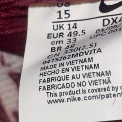 Size 15 Skate like a Girl Nike SB