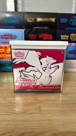 White Flare Pokemon Center Elite Trainer Box