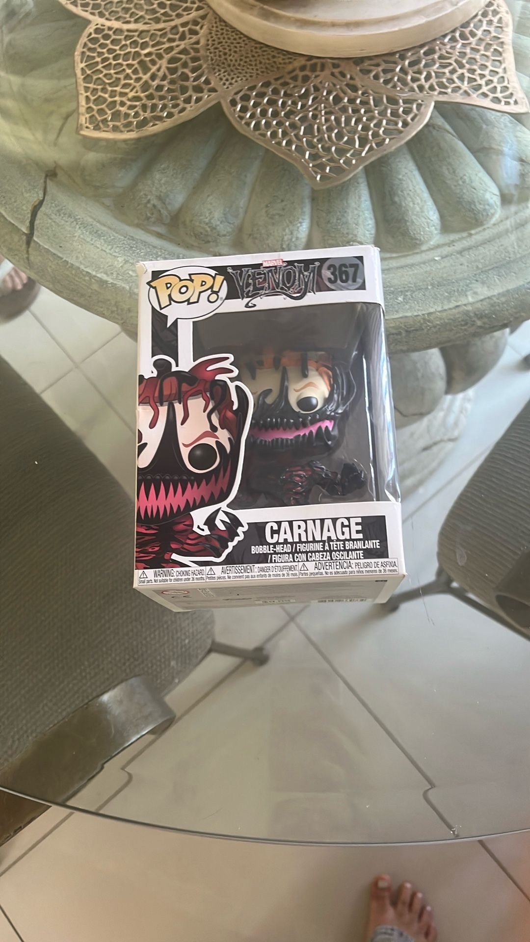 venom carnage funko pop