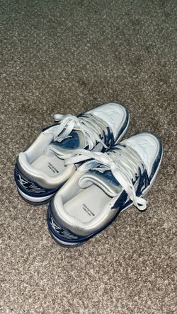 louis Vuitton blue shoes