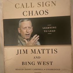 Call Sign Chaos Audio Book On CD