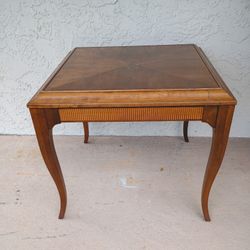 One Ethan Allen End Table 