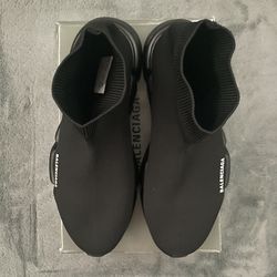Balenciaga Speed 2.0 Trainer Black Sock-Style Lightweight Sneakers