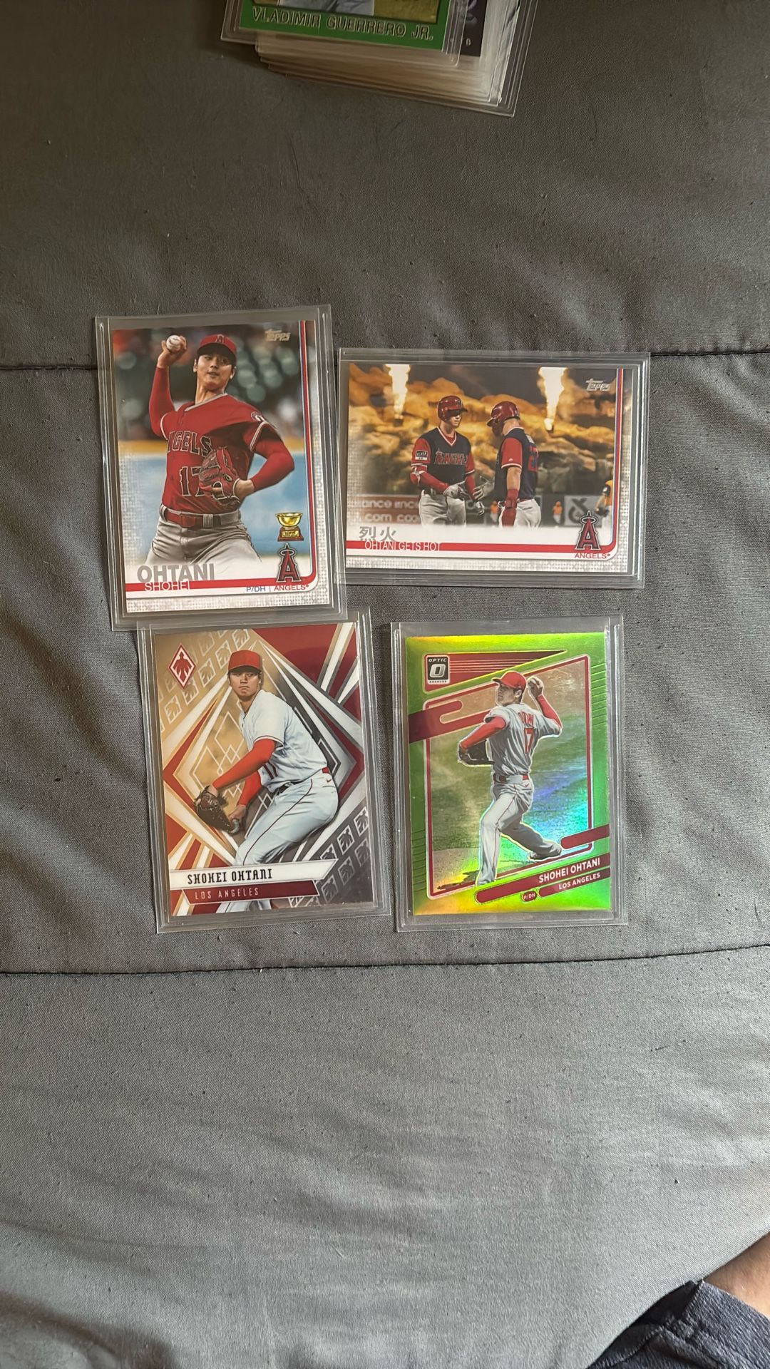 Shohei Ohtani 4 Card Lot Including Rc