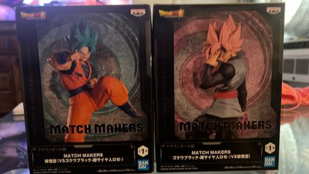 Dragon Ball Banpresto Matchmakers - Son Goku VS Goku Black Super Saiyan Rosé