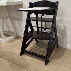 Wooden High Chair 