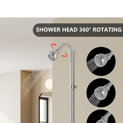 Kingston Brass CC3111 Convertor Shower Unit, Polished Chrome  C12