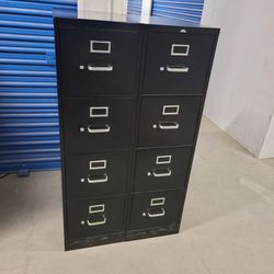 Metal File Cabinet No Key No Lock 